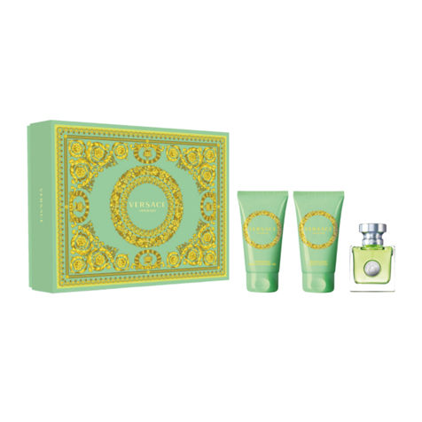 Versace Versense Gift Set: EdT 50ml+BL 50ml+SG 50ml - Damparfym