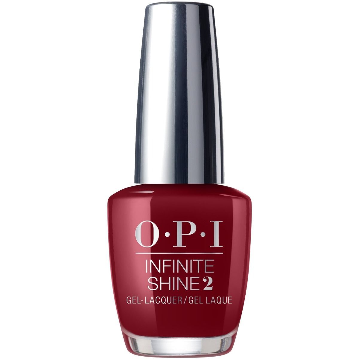 OPI Infinite Shine Malaga Wine, Röd - Smink