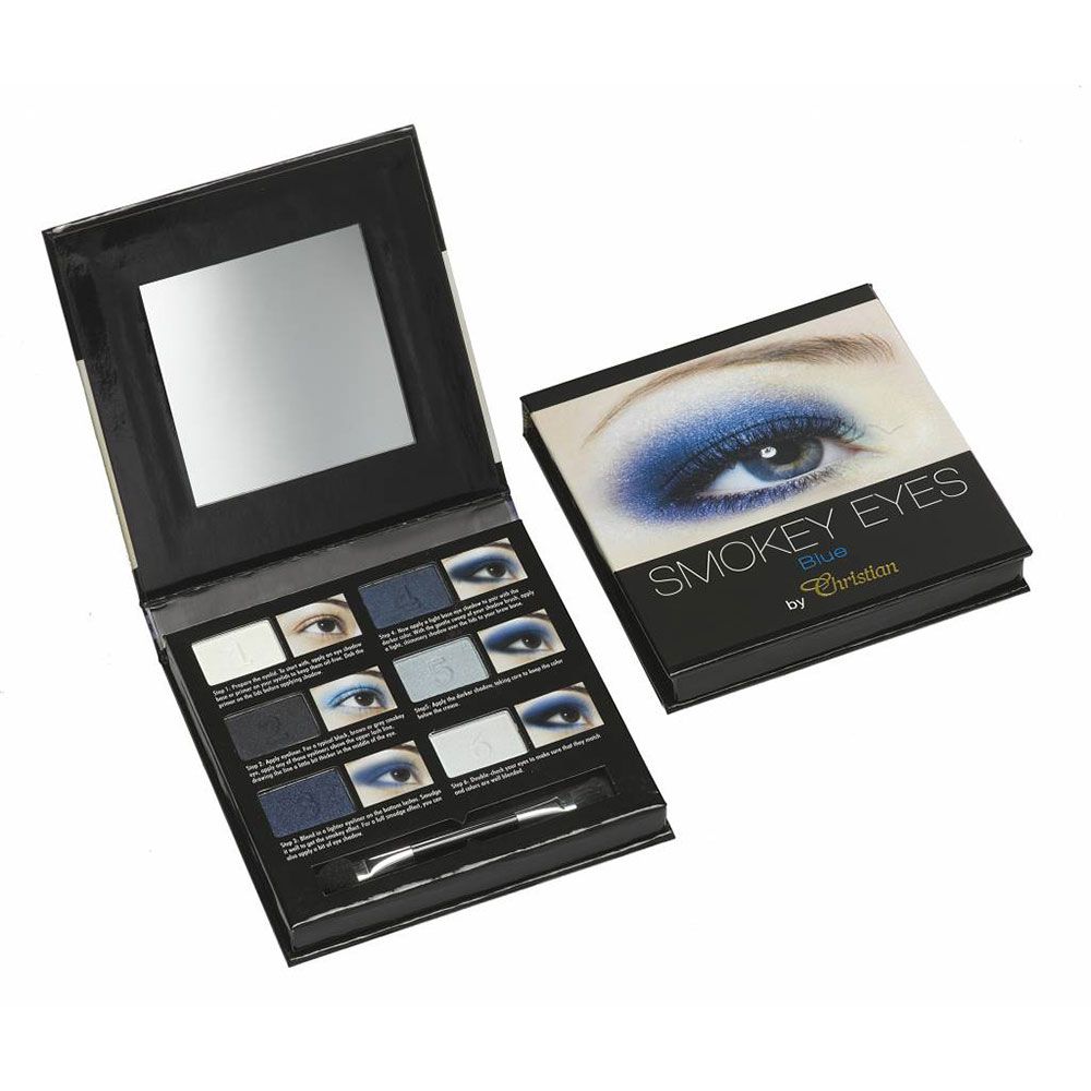 Christian Faye Smokey Eyes Blue, 50ml - Smink