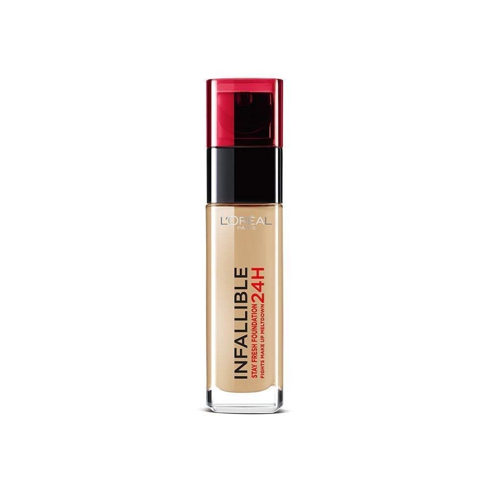 L'Oreal Infallible 24H Foundation 30ml 125 Natural Rose, 30ml - Smink