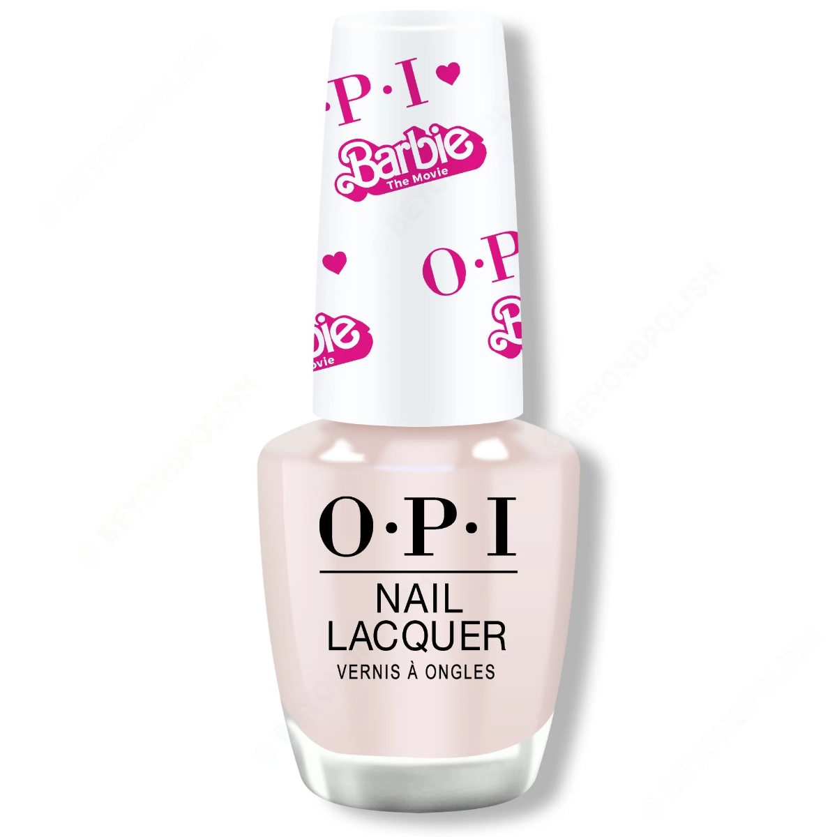 OPI Nail Lacquer Barbie Bon Voyage To Reality, Vit - Smink