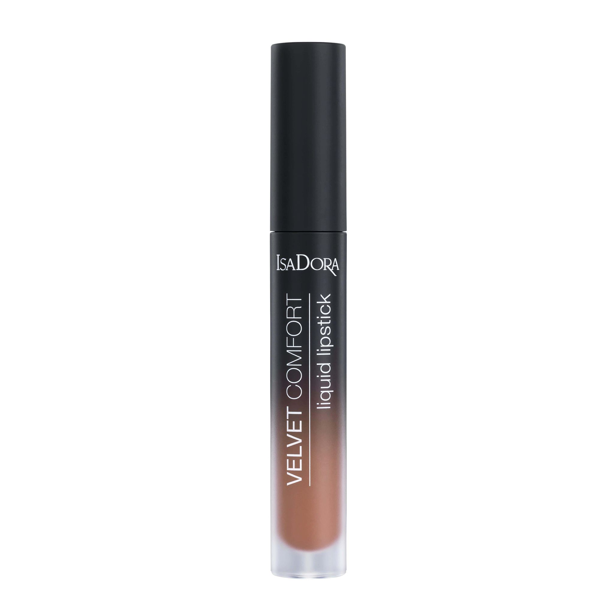 Isadora Velvet Comfort Liquid Lipstick Warm Nude, 4ml - Smink