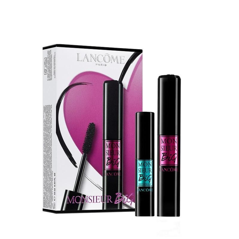 Lancome Monsieur Big Volumising Mascara 10ml + Waterproof Mini 4ml Set, 14ml - Smink