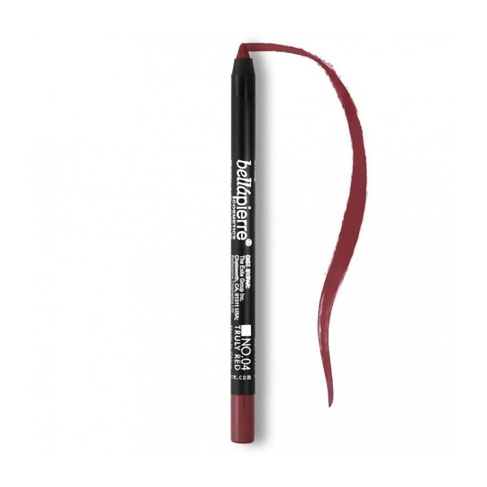 Bellapierre Gel Lip Liner 04 Truly Red, 1.8g - Smink