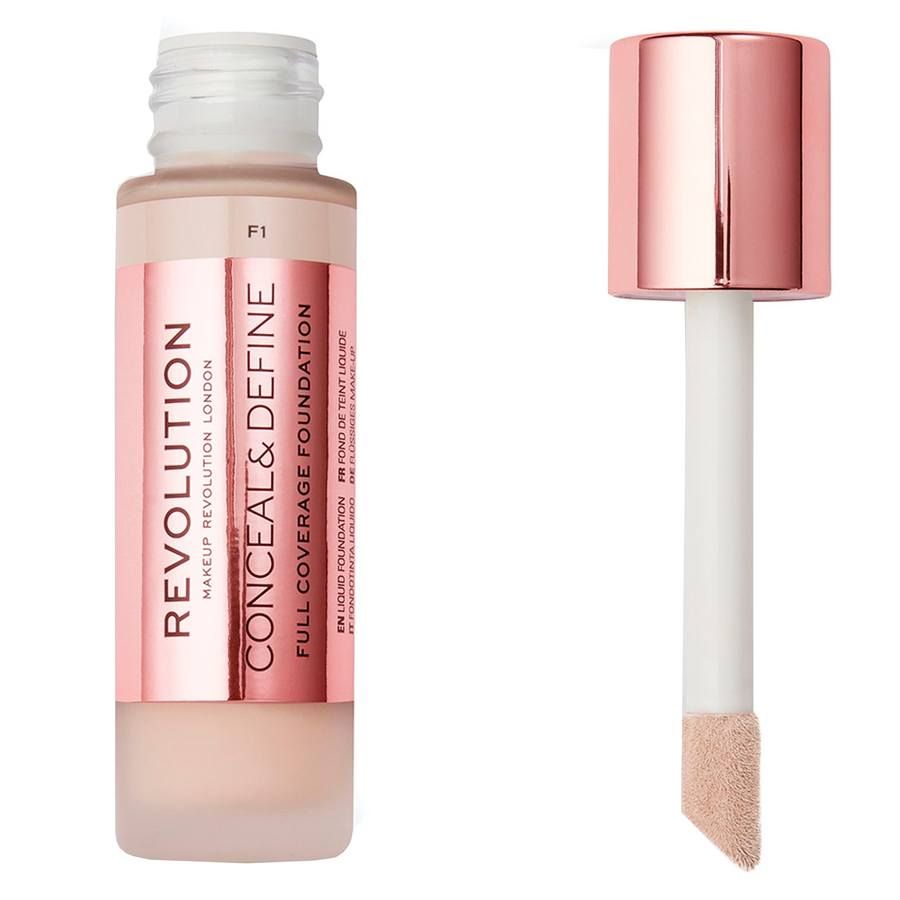 Makeup Revolution Conceal & Define Foundation F1, 23ml - Smink
