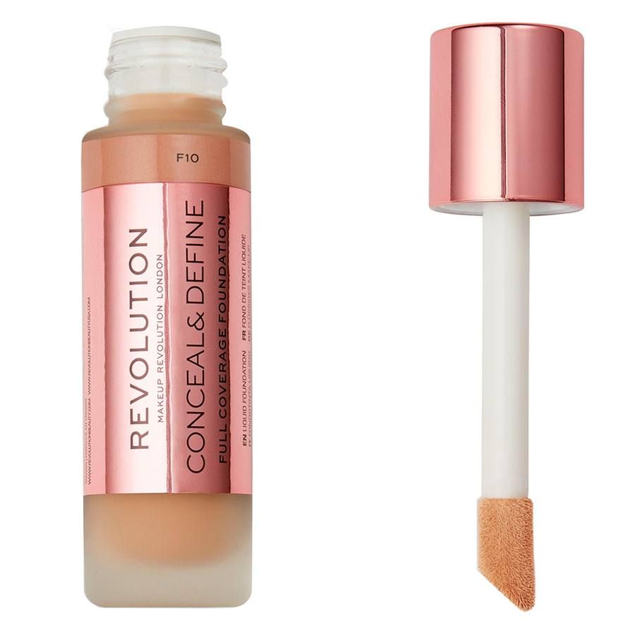 Makeup Revolution Conceal & Define Foundation F10, 23ml - Smink