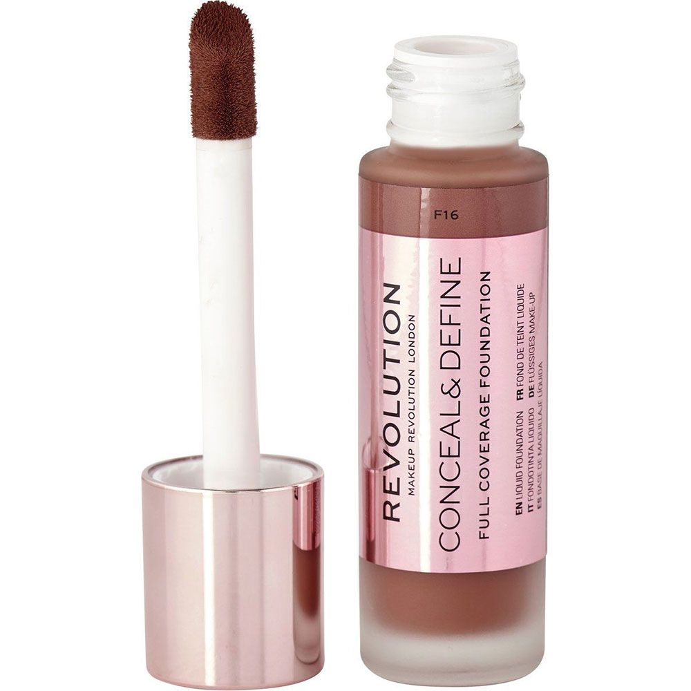 Makeup Revolution Conceal & Define Foundation F16, 23ml - Smink
