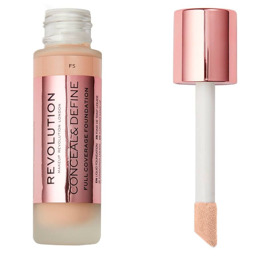 Makeup Revolution Conceal & Define Foundation F5, 23ml - Smink