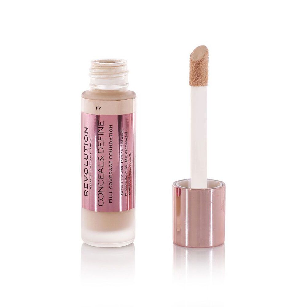 Makeup Revolution Conceal & Define Foundation F7, 23ml - Smink