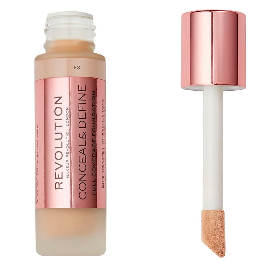 Makeup Revolution Conceal & Define Foundation F8, 23ml - Smink