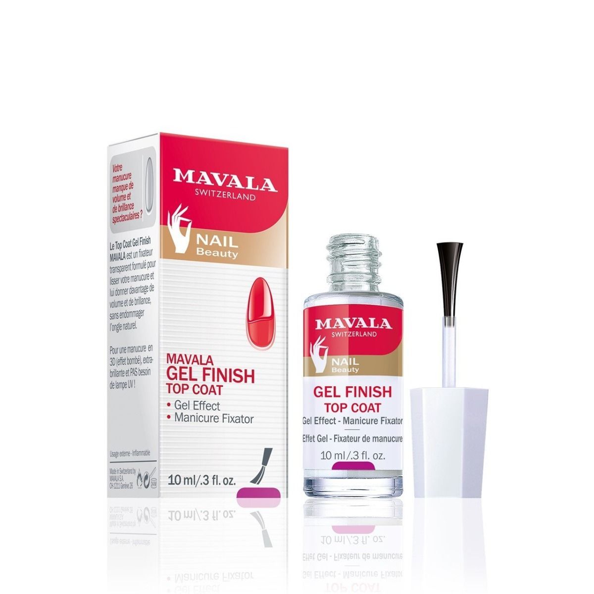 Mavala Gel Finish Top Coat 10ml, 10ml - Smink