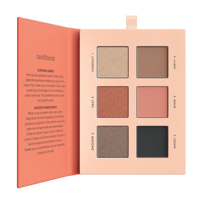 bareMinerals Mineralist Eyeshadow Palette Burnished, 7.8g - Smink