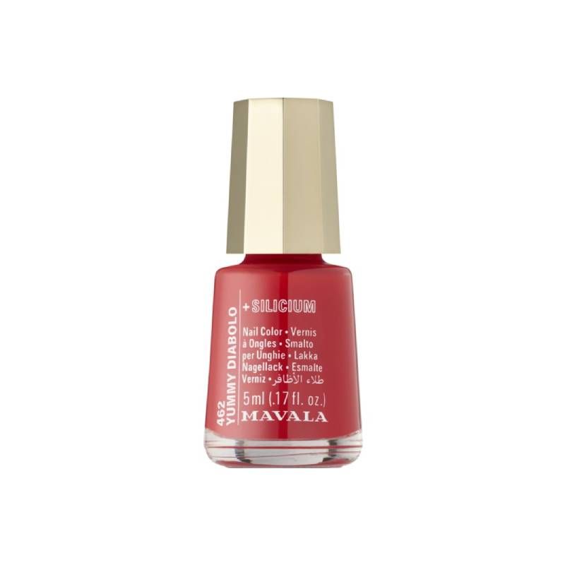 Mavala Minilack 462 Yummy Diabolo 5ml, Röd, 5ml - Smink