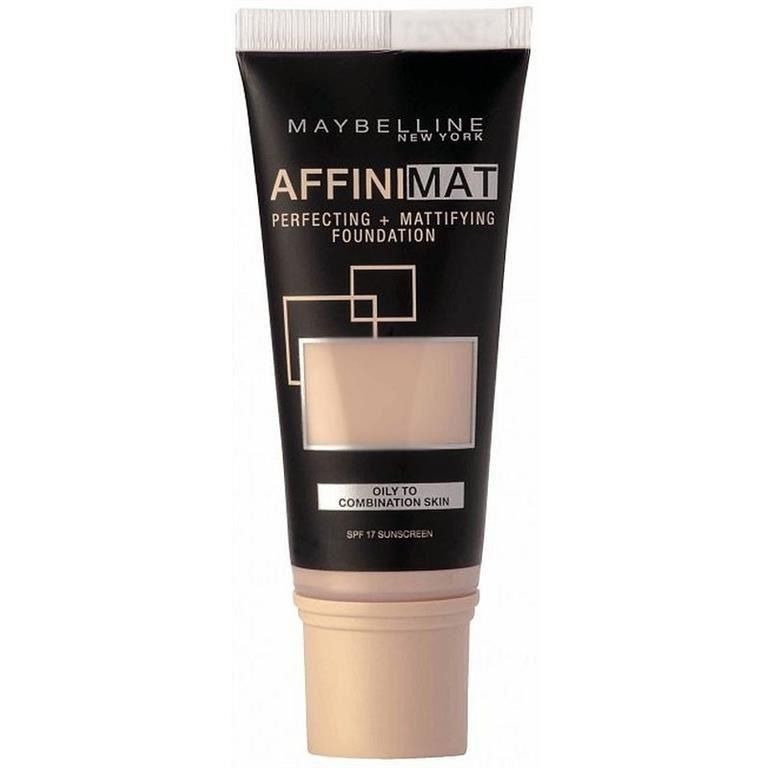 Maybelline Affinimat Foundation SPF17 09 Opal Rose 30ml, 30ml - Smink