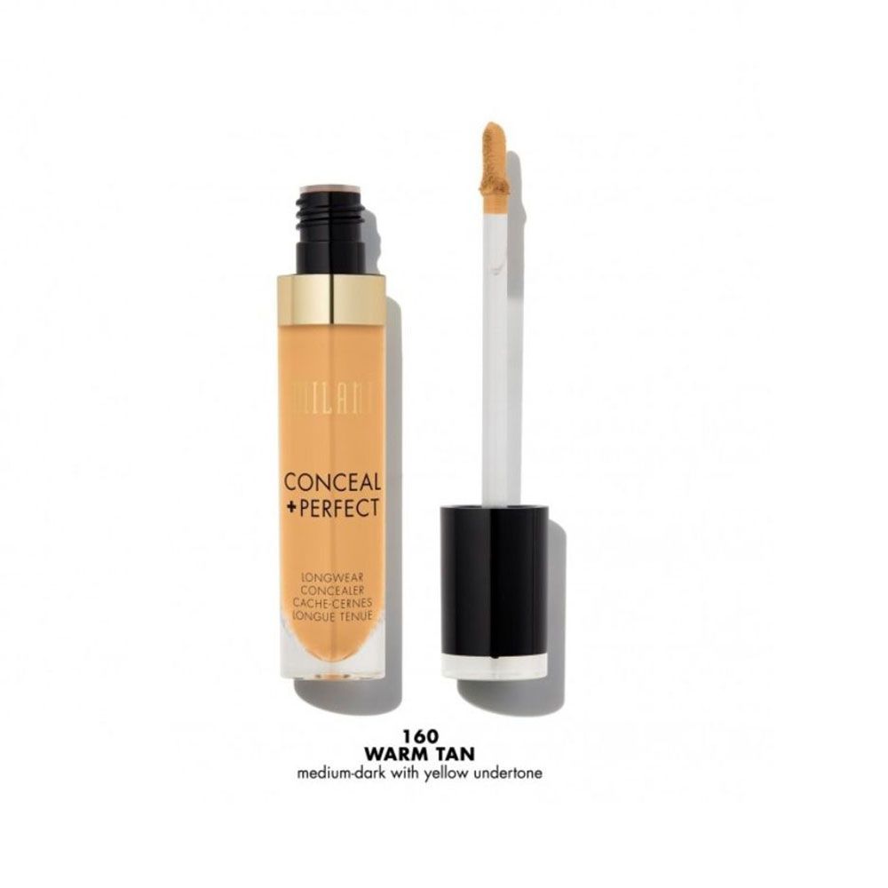 Milani Conceal + Perfect Longwear Concealer Warm Tan, 50ml - Smink