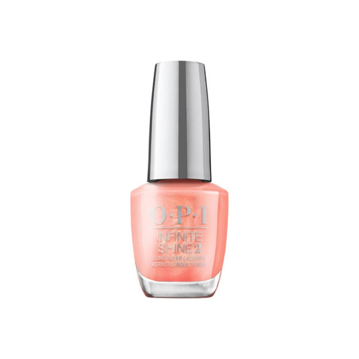 OPI Infinite Shine Data Peach 15ml, Rosa, 15ml - Smink