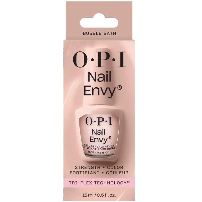 OPI Nail Envy Strength + Color Double Nude-y 15ml, Beige, 15ml - Smink