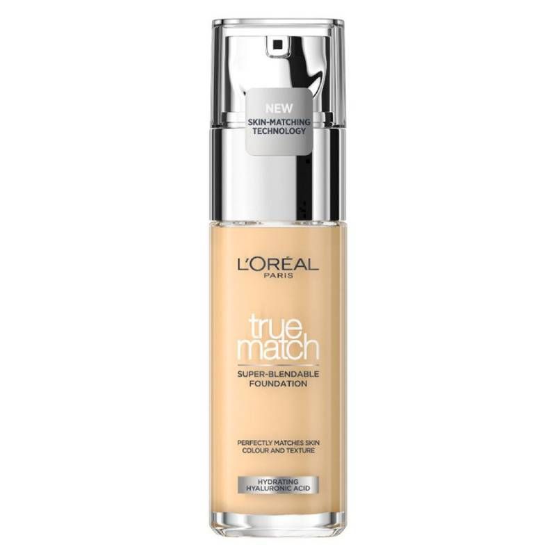 L'Oreal True Match Super-Blendable Foundation 1N Ivory 30ml, 30ml - Smink