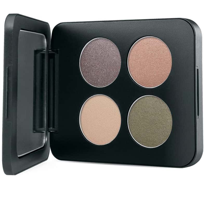 Youngblood Pressed Mineral Eyeshadow Quad Gemstones 4g, 4g - Smink