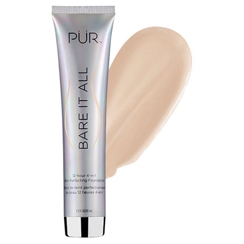 PÜR Bare it all 4-in-1 Foundation Porcelain 45 ml, 45ml - Smink