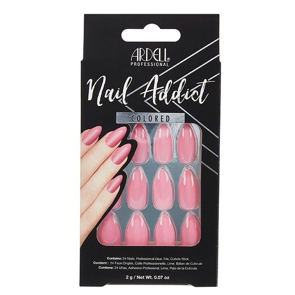 Ardell Nail Addict Colored Luscious Pink - Smink