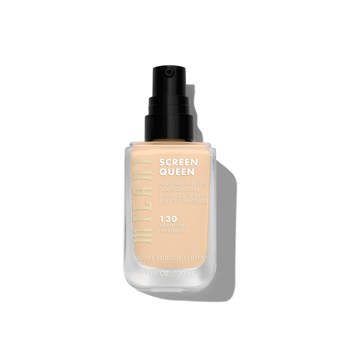 Milani Screen Queen Foundation 130 Warm Linen, 30ml - Smink