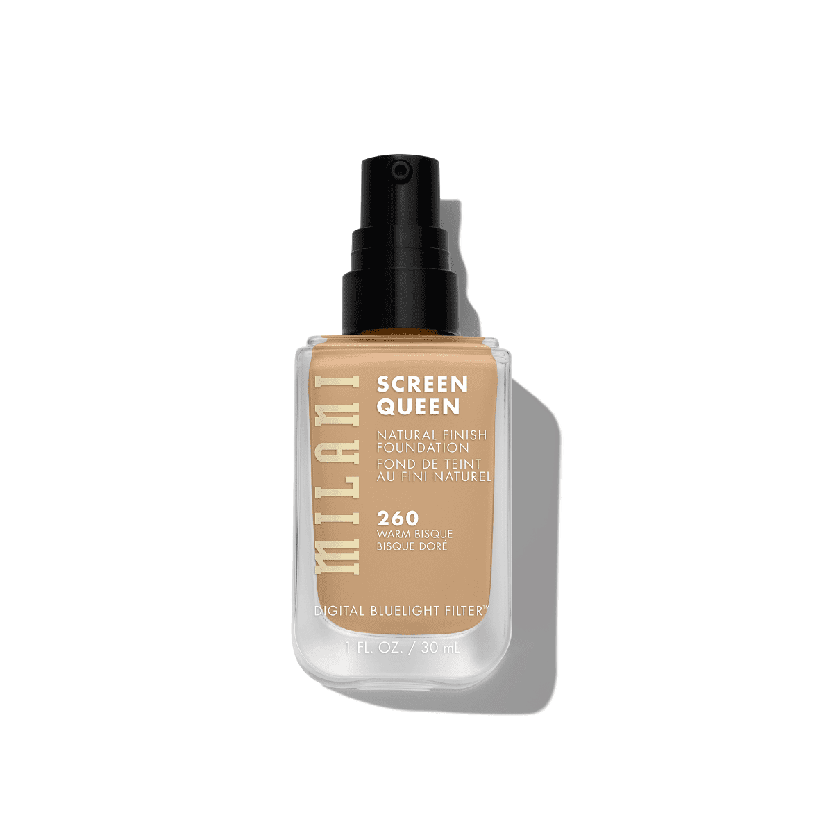 Milani Screen Queen Foundation 260 Warm Bisque, 30ml - Smink