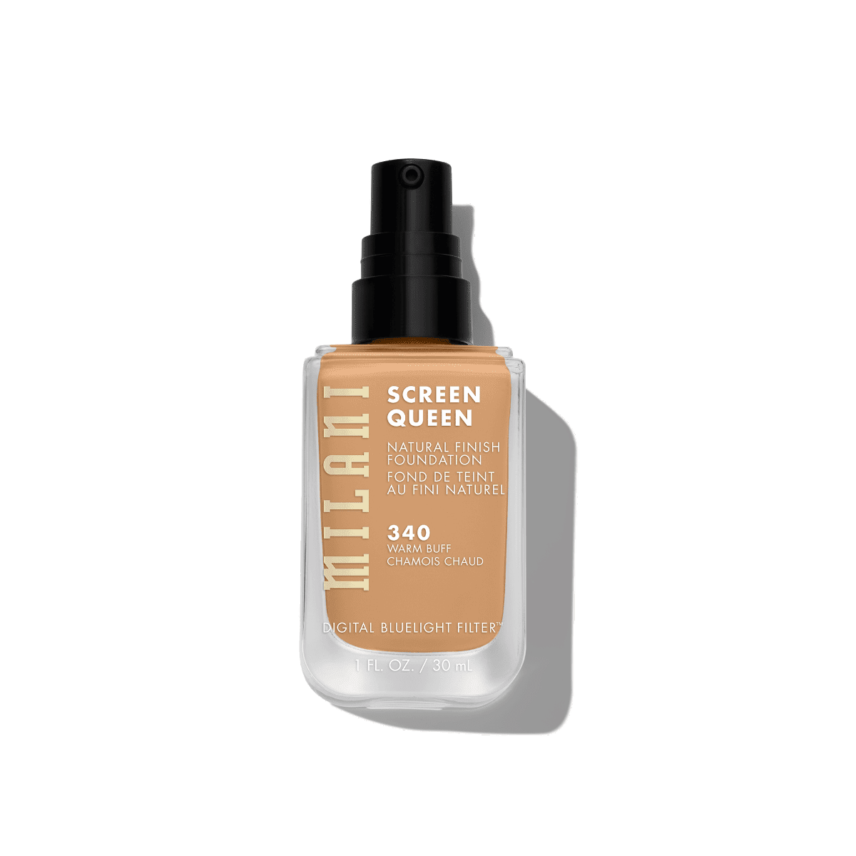 Milani Screen Queen Foundation 340 Warm Buff, 30ml - Smink
