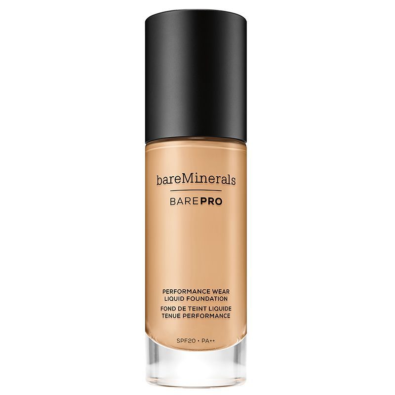 bareMinerals BAREPRO Performance Wear Liquid Foundation SPF 20 Butterscotch 15.5, 30ml - Smink