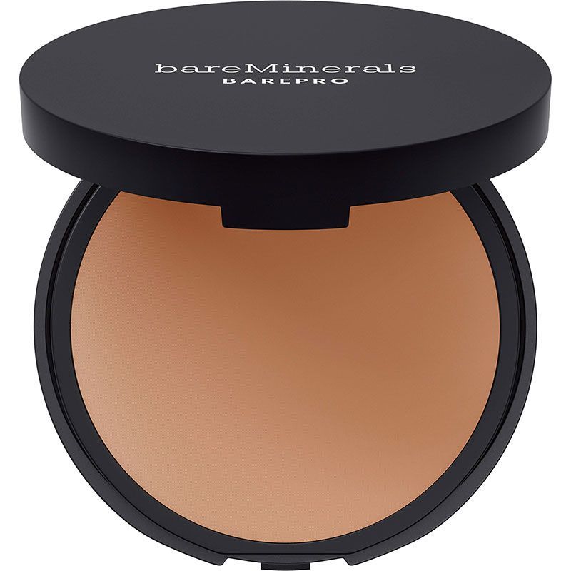bareMinerals BarePro 16hr Skin-Perfecting Powder Foundation Medium Deep 40 Cool, 8g - Smink