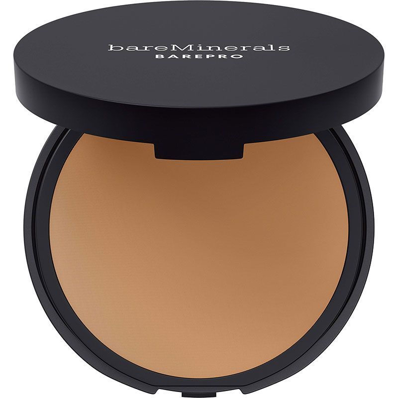 bareMinerals BarePro 16hr Skin-Perfecting Powder Foundation Medium Deep 40 Warm, 8g - Smink