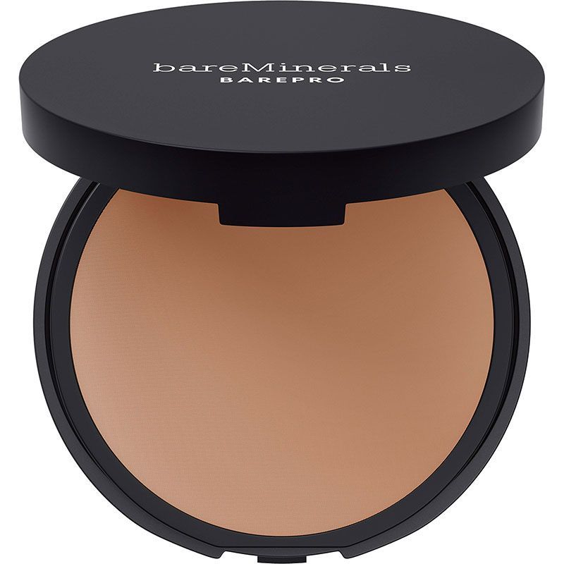 bareMinerals BarePro 16hr Skin-Perfecting Powder Foundation Medium Deep 45 Cool, 8g - Smink