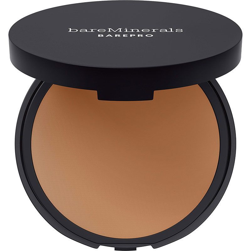 bareMinerals BarePro 16hr Skin-Perfecting Powder Foundation Medium Deep 45 Warm, 8g - Smink