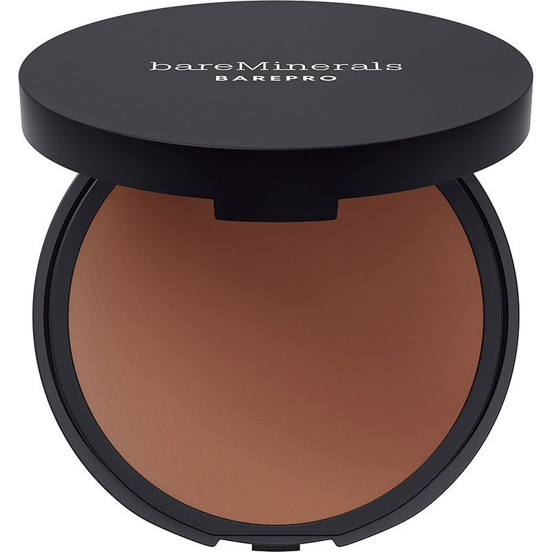bareMinerals BarePro 16hr Skin-Perfecting Powder Foundation Deep 55 Neutral, 8g - Smink