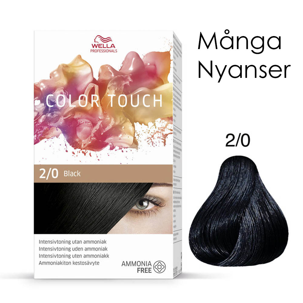 Wella Color Touch intensivtoning 2/0 Black