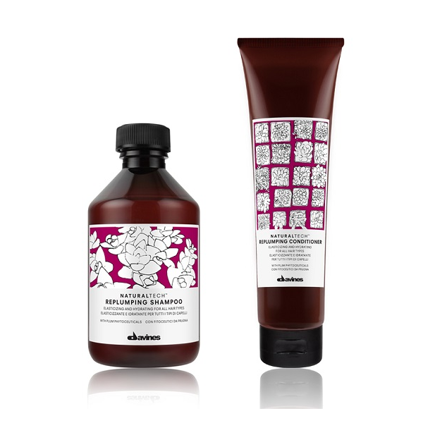 Davines Naturaltech Replumping Shampoo + Conditioner DUO