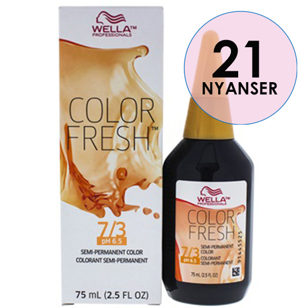 Wella Color Fresh pH 6.5 7/3 Medium Gold Blonde