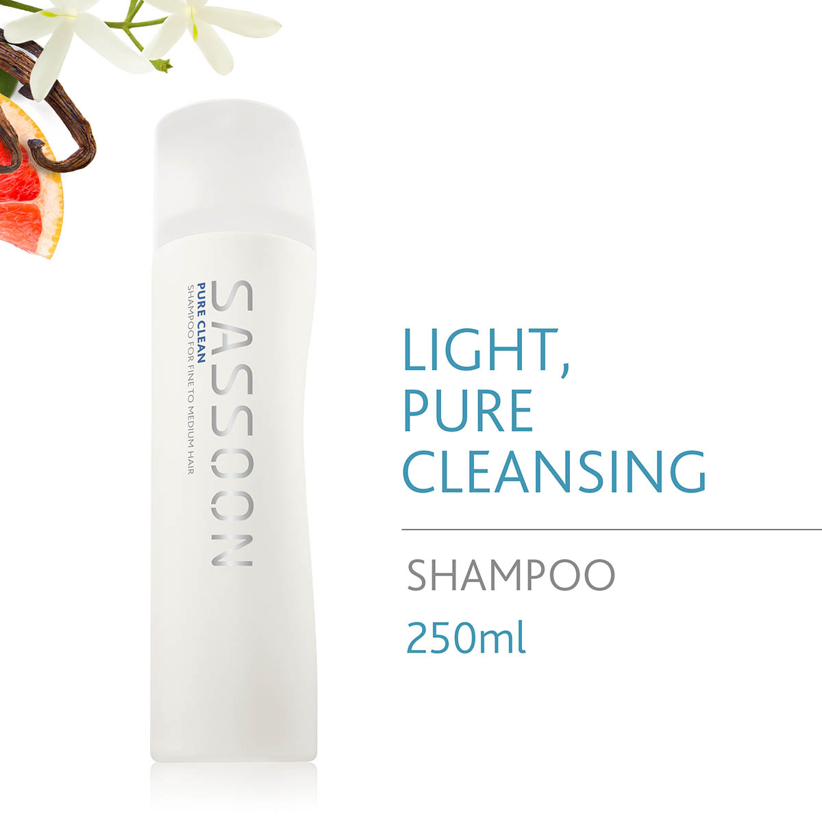 Sassoon Pure Clean Shampoo 250ml