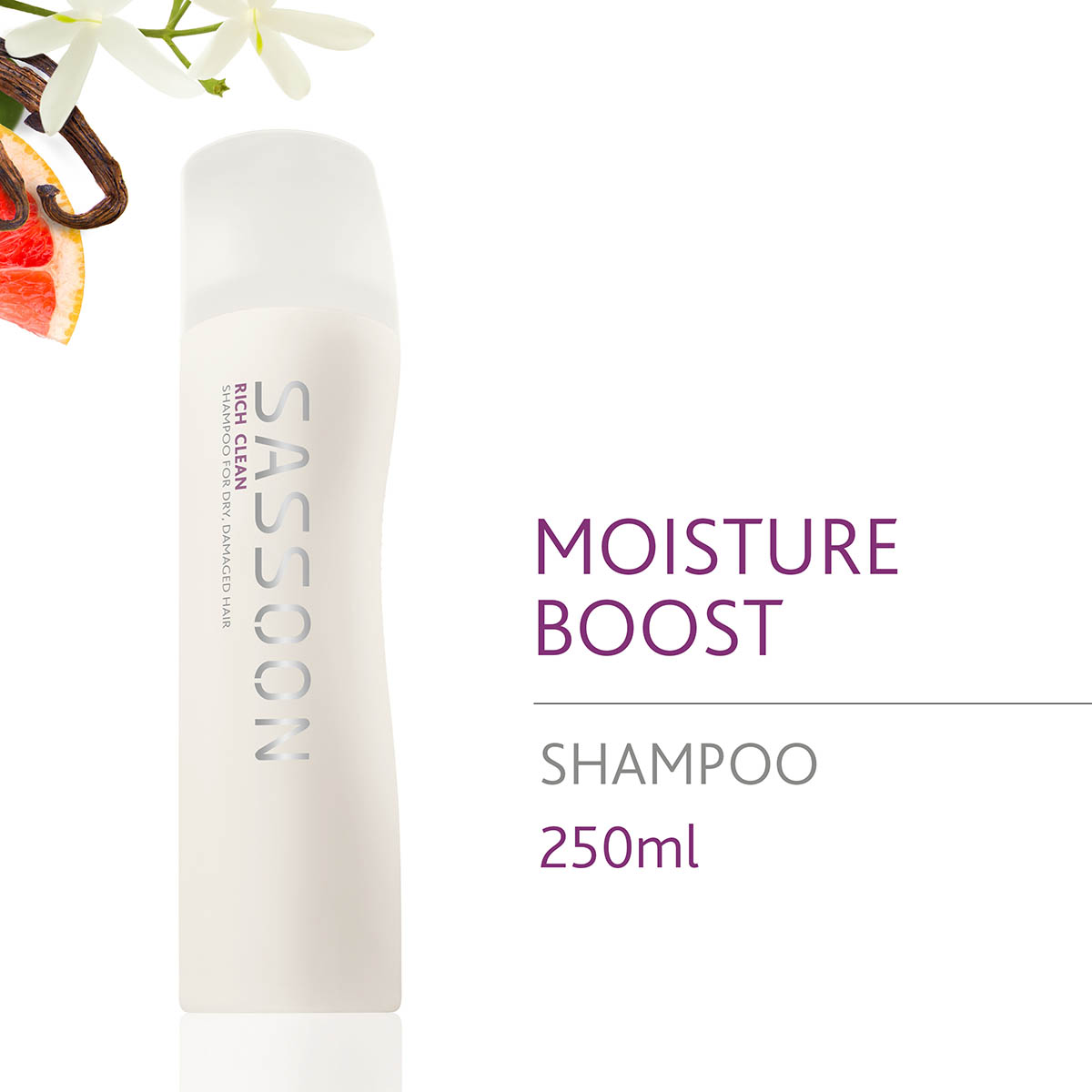 Sassoon Rich Clean Shampoo 250ml