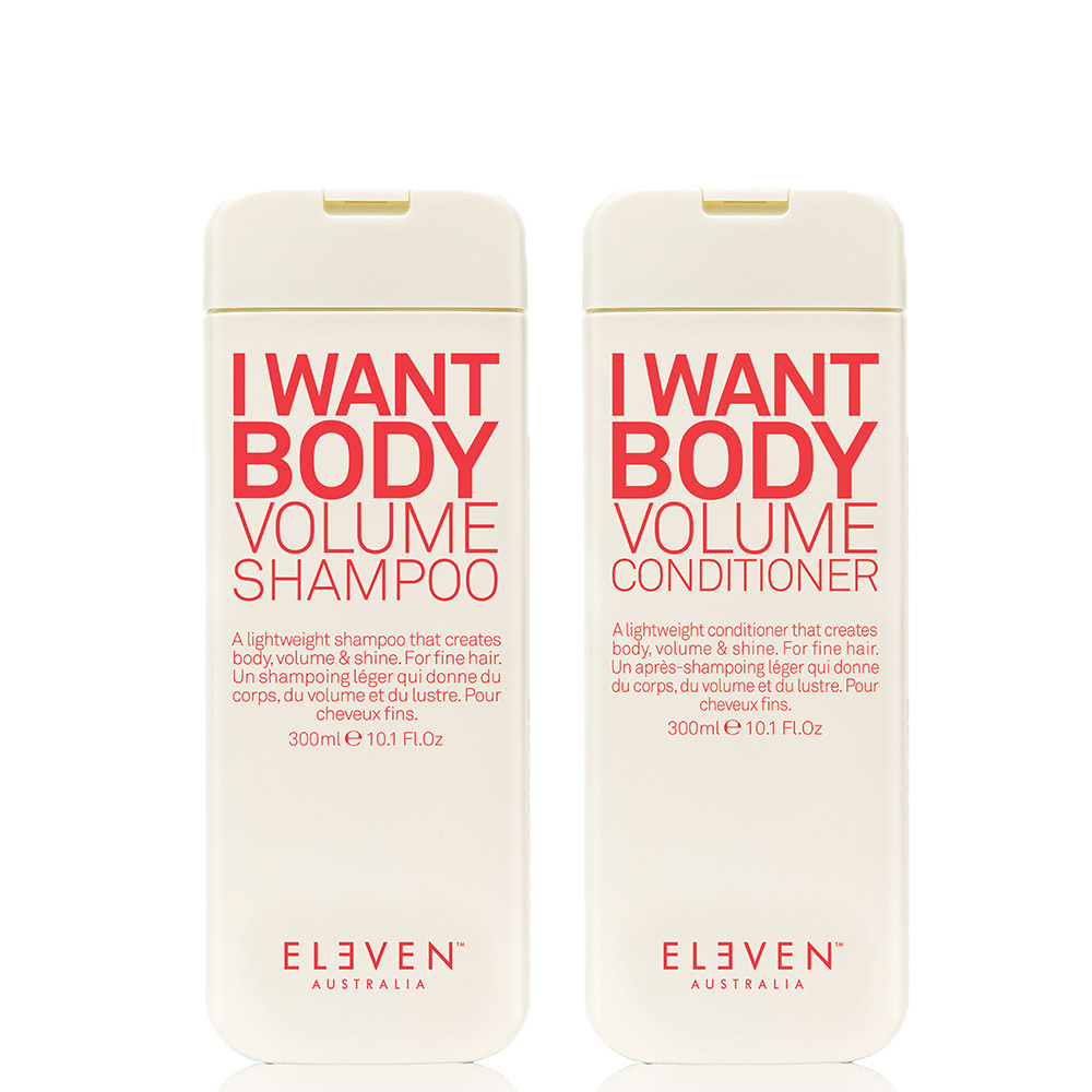 Eleven Australia I Want Body Volume Shampoo + Conditioner DUO