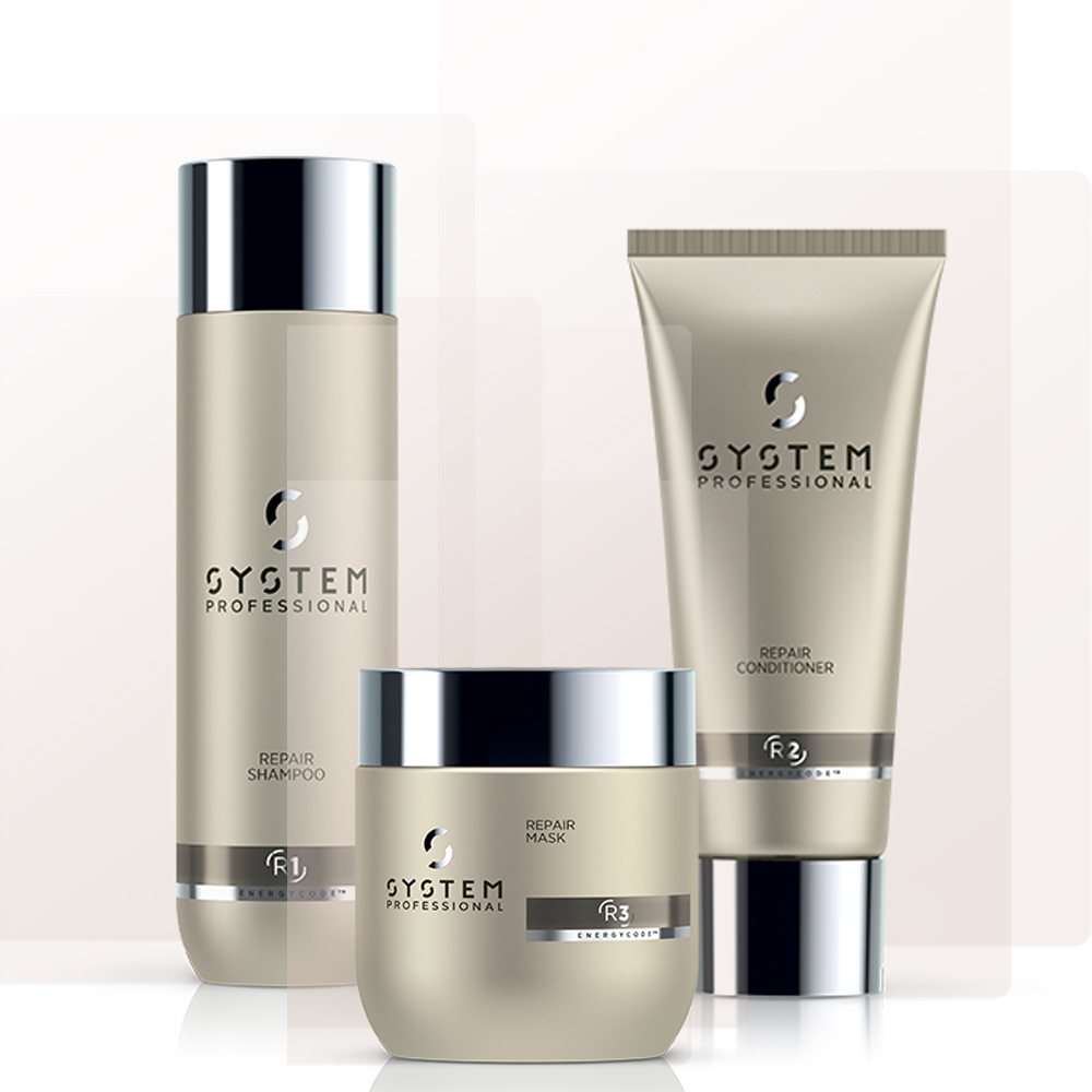 SYSTEM Repair Shampoo + Conditioner + Mask TRIO