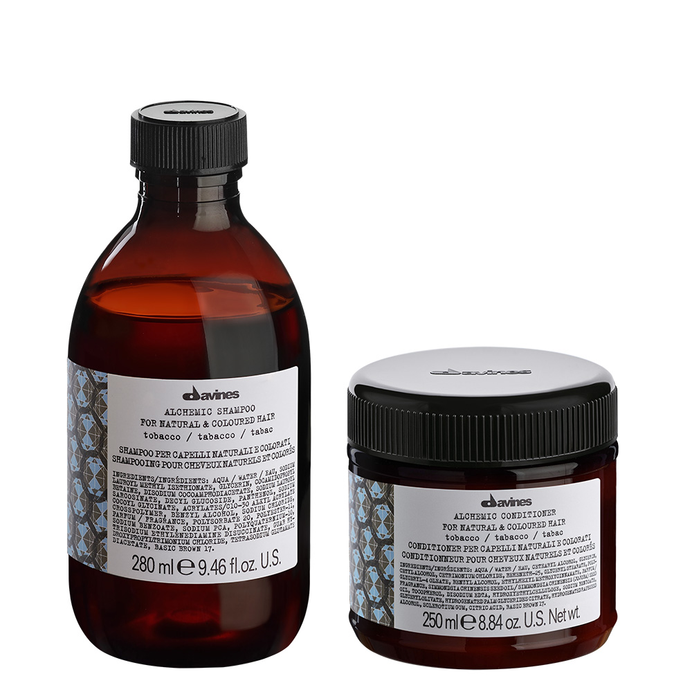 Davines Alchemic Tobacco Shampoo + Conditioner DUO