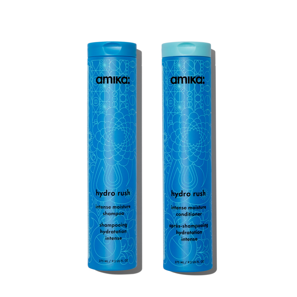 Amika Hydro Rush Shampoo + Conditioner DUO