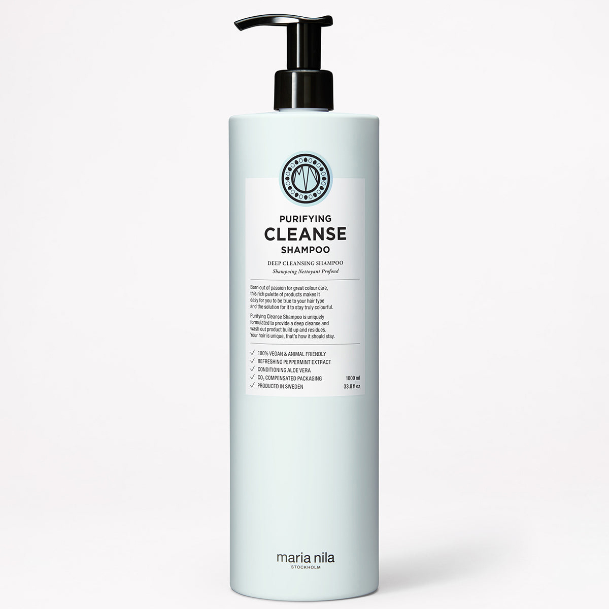 Maria Nila Purifying Cleanse Shampoo, 1000ml