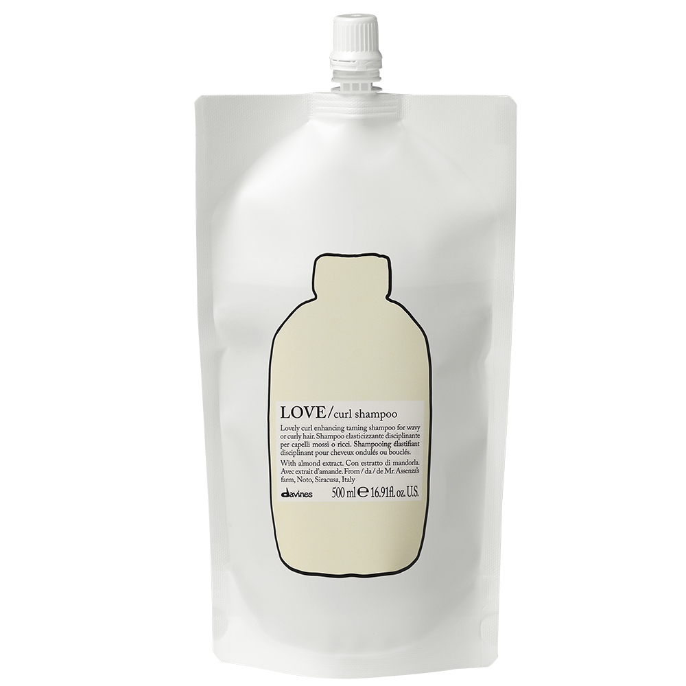 Davines Essential Love Curl Shampoo 500ml, Refill
