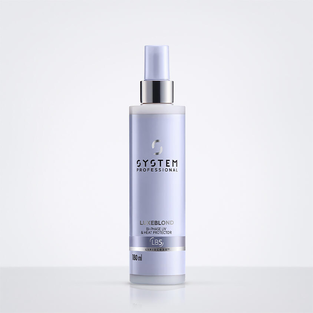 System Professional LuxeBlond Bi-Phase UV o Heat Protector, 180ml