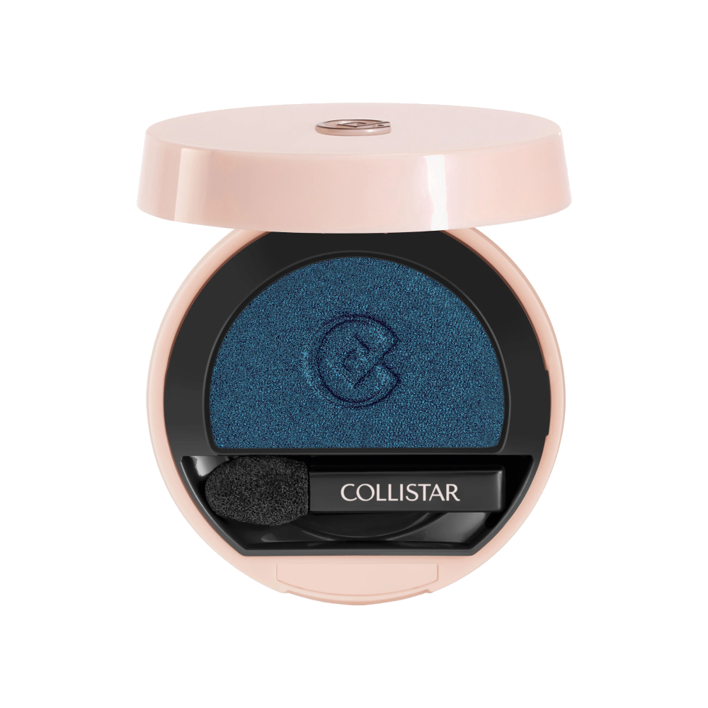 Collistar Impeccable Compact Eye Shadow 240 Blu Mediterraneo 3g, 3g - Smink