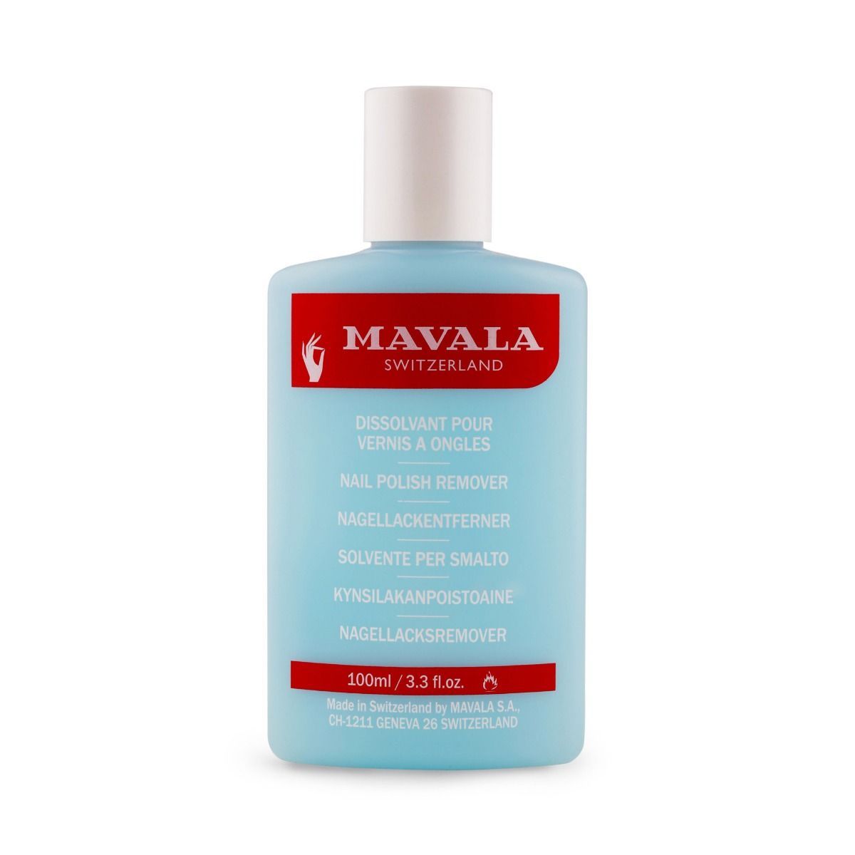 Mavala Blue Nail Polish Remover 100ml, 100ml - Smink