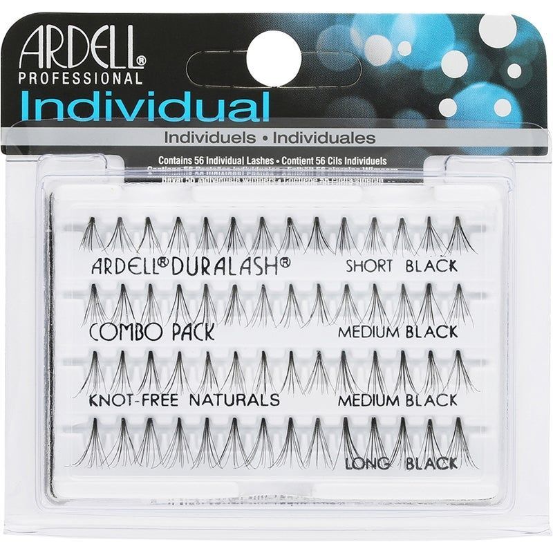 Ardell Individuella Naturals Knotfree Combo, black - Smink