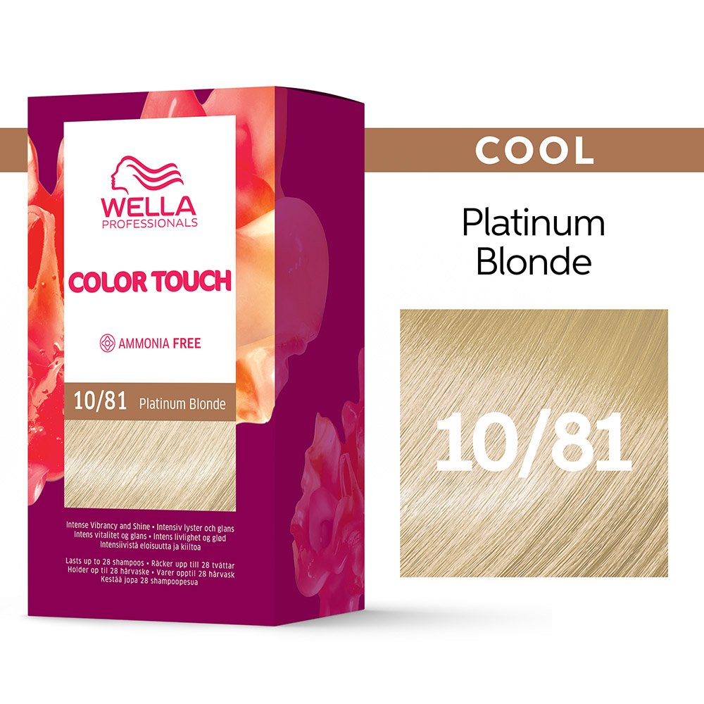 Wella Color Touch intensivtoning 10/81 Platinum Blonde